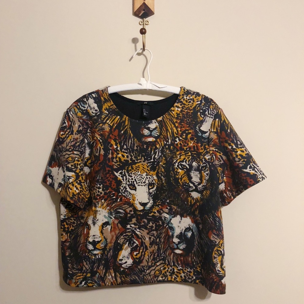 H&M Animal Printed Top